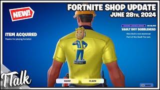 *NEW* FALLOUT BOBBLEHEAD! Fortnite Item Shop [June 28th, 2024] (Fortnite Chapter 5)