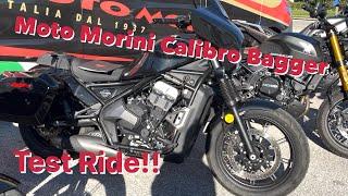 TEST RIDE | Moto Morini - 2024 Calibro Bagger