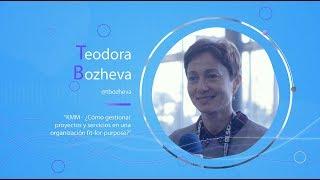 Entrevista a Teodora Bozheva (@tbozheva) - Conferencia Agile Spain 2018