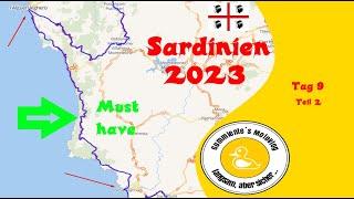 Sardinien 2023 | MUST HAVE of Sardinien | Alghero Panoramastrasse am Meer | Tag 9/2 | BMW 1200 RT