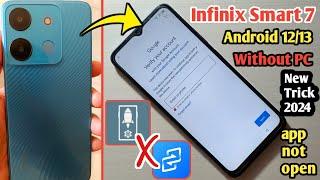 Infinix Smart 7 Frp Bypass 2024 Without Pc | 2024 Infinix ( X6515 ) Frp bypass No activity launcher