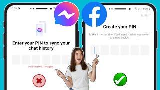 How to Reset End-to-end Encrypted Chat PIN Code on Messenger | Forgot Messenger PIN code 2024