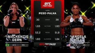 Mackenzie Dern x Angela Hill | LUTA COMPLETA | UFC Vegas 101