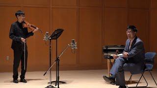 CMNW SF21 Masterclass with Soovin Kim | Vitali Chaconne in G minor