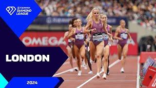 London 2024 Extended Highlights - Wanda Diamond League