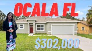 Ocala FL New Construction Home with Back Patio - only $302,000!