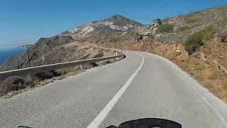 Amorgos Island-Katapola to Mouros beach- BMW K1200R