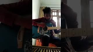 Guitar  music  practice  for my friend