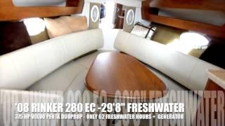 2008 Rinker 280 EC - FRESHWATER BOAT 63 HRS BOATS INTERNATIONAL