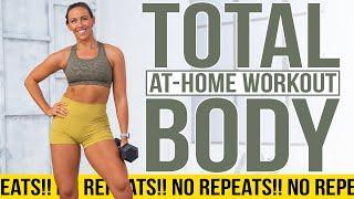 NO REPEATS Total Body Workout | 30 Minutes