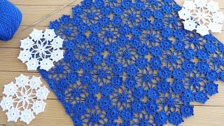 Очень красивый УЗОР КРЮЧКОМ вязание мастер-класс SUPER Beautiful EASY Pattern Crochet