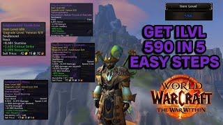 Only GEARING Guide YOU Will NEED In 5 Easy Steps! World of Warcraft War Within