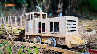 How to Make Sugar Cane Train out of Cardboard