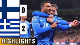 Finland Vs Greece 0-2 | EXTENDED HIGHLIGHTS | UEFA Nations League | Tzolis Goal