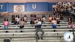 2018 JSU Prancing J-settes (I'm in love) Merge Rehearsal