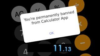 Calculator App Banned% speedrun 11.13 (WR!)