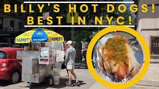 Billy's Hot Dog Cart  - Is This the Best Hot Dog Cart in the City? | NYC Hot Dog Stands