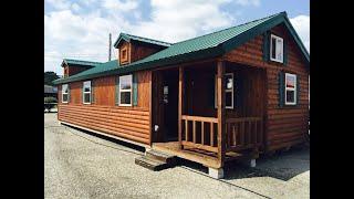 14' x 32' Amish Made Cabins & Kits | Deer Run Cabins - Elk