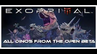 ExoPrimal - All Dinosaurs [Open Beta] (Console/PC)