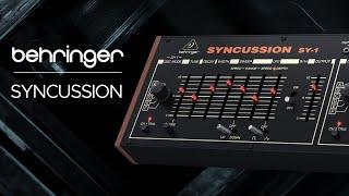 Behringer Syncussion SY-1 Demo