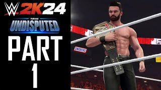 WWE 2K24 - MyRise: Undisputed - Gameplay Walkthrough - Part 1 - "Imposter Syndrome"