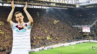 Unbelievable moment |  | BVB Fans celebrate Leverkusen Player Sven Bender