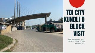 Tdi city D block  Sonipat plots Real estate broker in KUNDLI Best investment in KUNDLI Best property