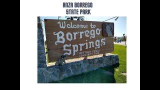 ANZA BORREGO STATE PARK, PALM CANYON CAMPGROUND TOUR