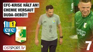 CFC-Krise hält an! Chemie versaut DUDA-Premiere: Chemnitz - Chemie Leipzig | Regionalliga Nordost