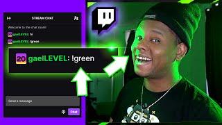 YOUR RGB LIGHTS controlled by Twitch CHAT, ALERTS, etc... LumiaStream Tutorial