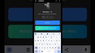 Hold Coin Reclaim Code October 30 | #holdcoinairdrop #crypto