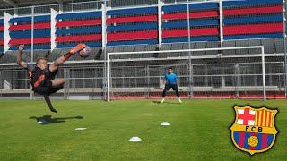 ASÍ ES UN JUGADOR DEL FC BARCELONA CON 16 AÑOS!