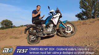 CFMOTO 450 MT 2024 - Cestovné enduro, ktoré to s terénom myslí fakt vážne - motoride.sk