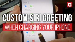 Make Siri Speak Whatever You Want When Connecting Your iPhone to Power [How-To]