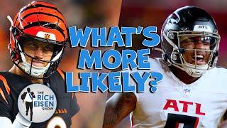 What’s More Likely: Rich Eisen Talks Bengals, Falcons, Ravens, Browns, Rams, Chiefs, CFP and More