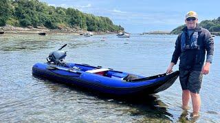 Fishing from a SUPER LIGHT inflatable boat