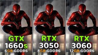 GTX 1660 Super vs RTX 3050 vs RTX 3060 | 1080P & 1440P Tested in 8 Games