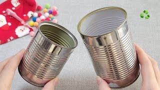 VERY Beautiful ! Christmas decoration idea with Tin cans - Genius recycling crafts - DIY hacks