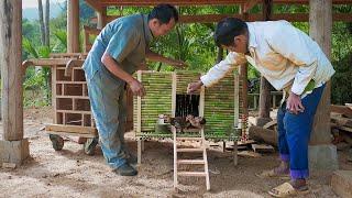 Single Old Man | Made a shelter for the chickens to keep them away from the snakes at night