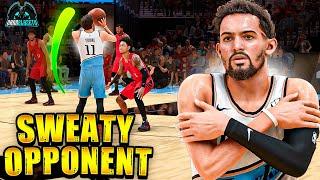 Trae Young ran into an SWEATY PS5 Player in Play Now Online!