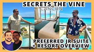 Secrets The Vine Cancun Room Tour and Resort Overview | Preferred Club Junior Suite with a Butler