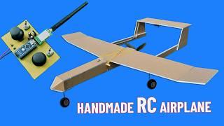 How to Make Super Simple RC Airplane With Handmade RC