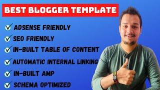 BLOGGER TEMPLATE: Best Responsive SEO Ready Blogger Template | Best templates for blogger