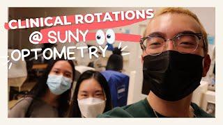 clinical rotations as a first year student eye doctor | suny optometry 