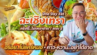 VLOG 43 l อร่อย..ไม่แคร์หมอ คาว-หวาน..อย่าได้ขาด • One Day Eat ฉะเชิงเทรา ภาค 2 l Kia Zaab 2022