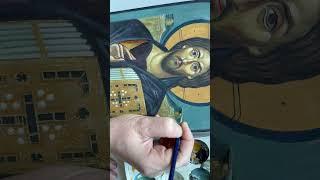 Позади огромный путь. Энкаустика #икона #иконопись #художник #живопись #art #православие