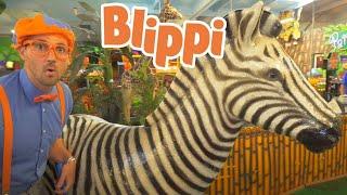 Blippi Explores Jungle Animals - Blippi | Educational Videos for Kids