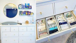 Nursery Organization | How I Organize My Son's Nursery