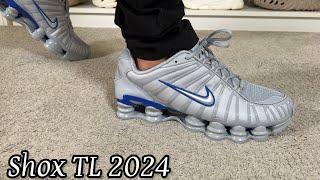 Nike Shox TL Grey Silver& Blue Review& On foot