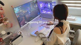 building my first gaming PC just to play Genshin Impact ∙ RYZEN-5-5600, RTX4060 | white aesthetic